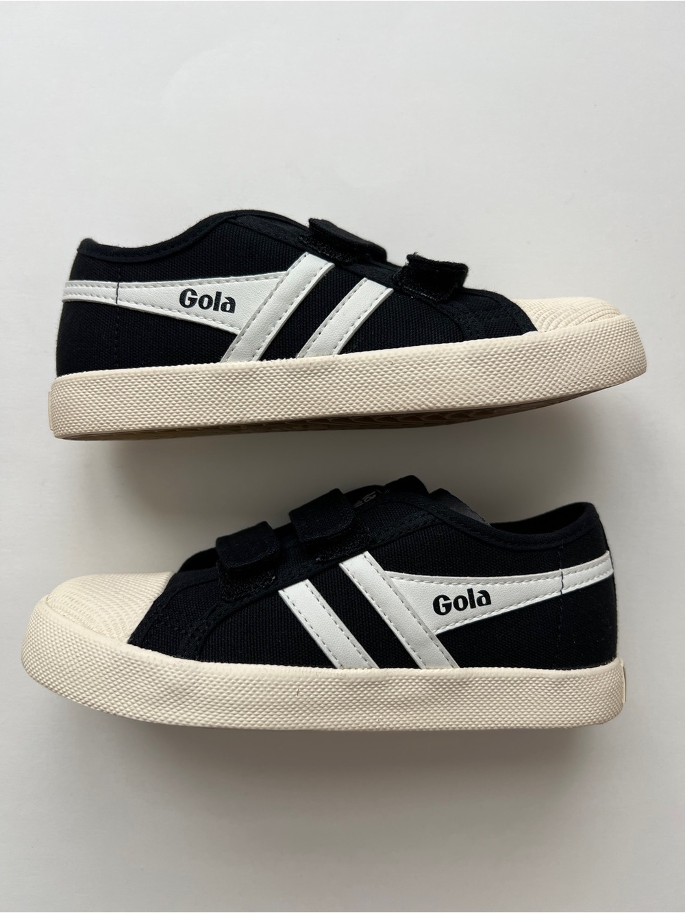 Vegan Gola Classics Kids Coaster Strap Sneakers in Size 13